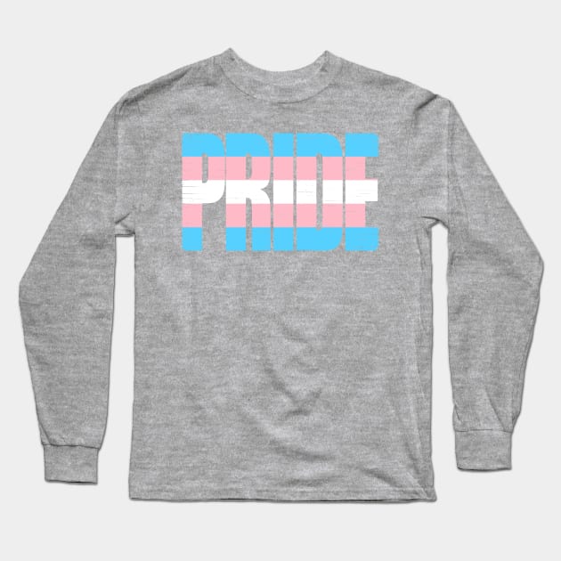 Transgender Pride Long Sleeve T-Shirt by ianscott76